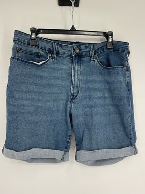 DKNY Rolled Hem Jean Shorts 12